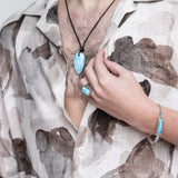 Larimar Necklace Brennan