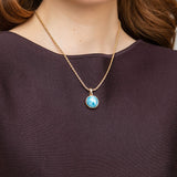 Larimar Gold Vermeil Sadie Pendant