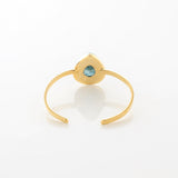 Larimar Gold Vermeil Cuff Leni