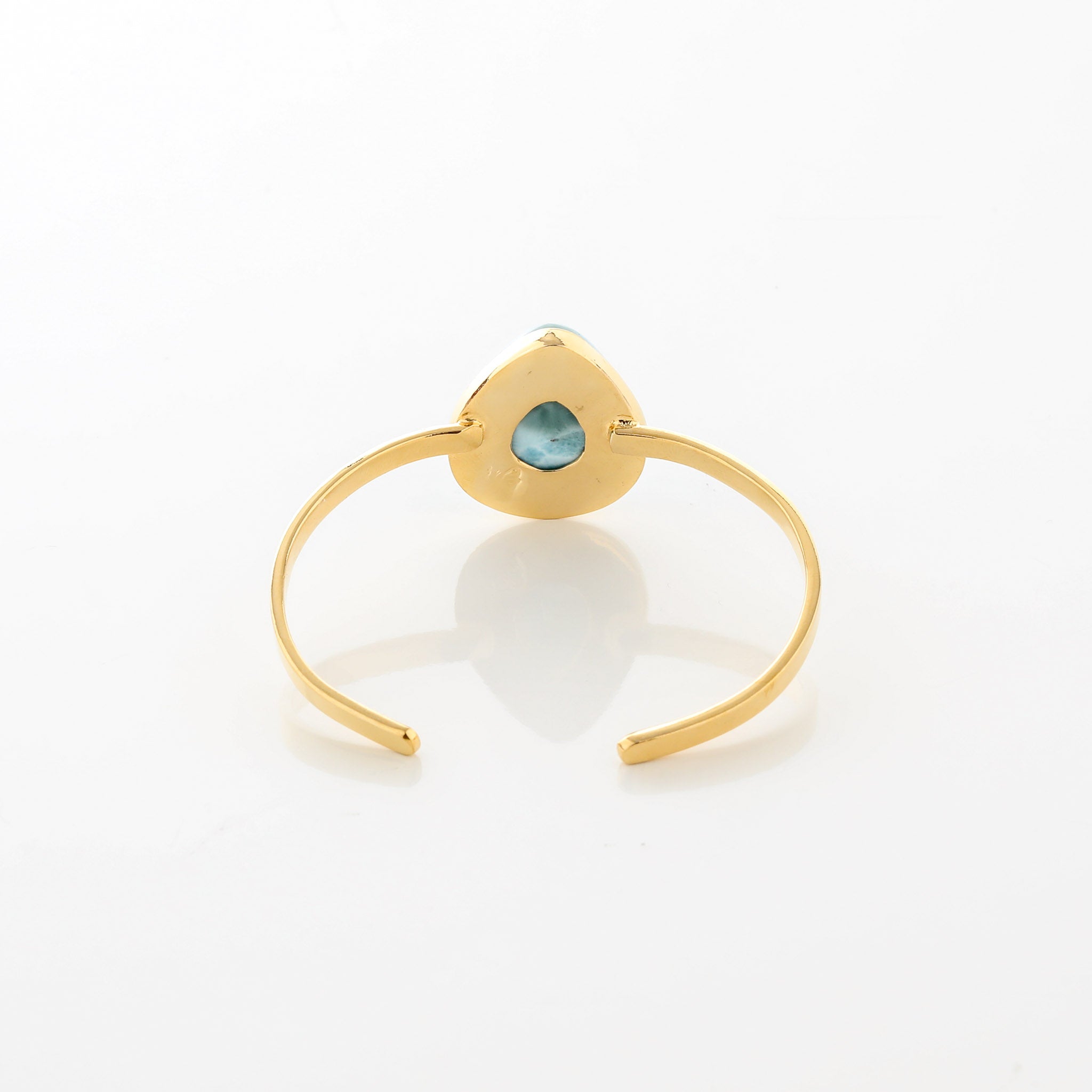 Larimar Gold Vermeil Cuff Leni