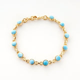 Luminary Larimar Bracelet Gold Vermeil