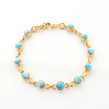 Luminary Larimar Bracelet Gold Vermeil