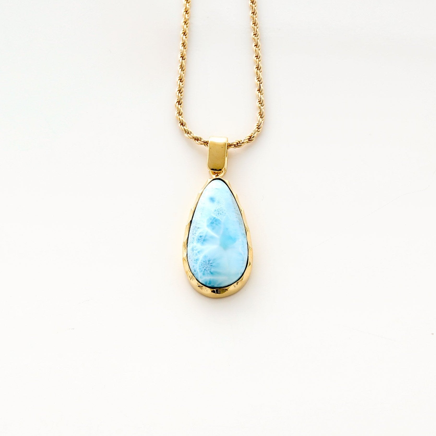 Gold Vermeil Celeste Pendant TearDrop