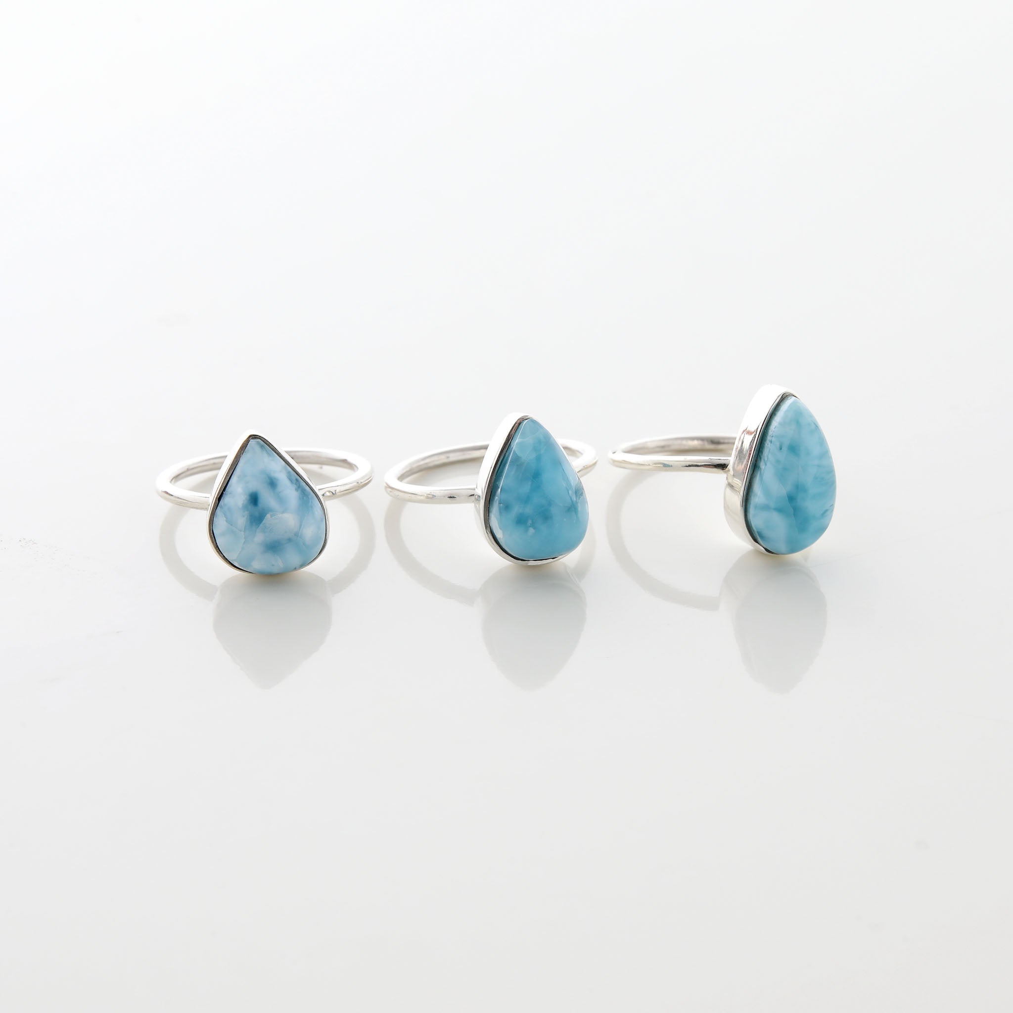 Larimar Ring Trio Peggy