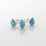 Larimar Ring Trio Peggy