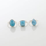 Larimar Ring Trio Paris