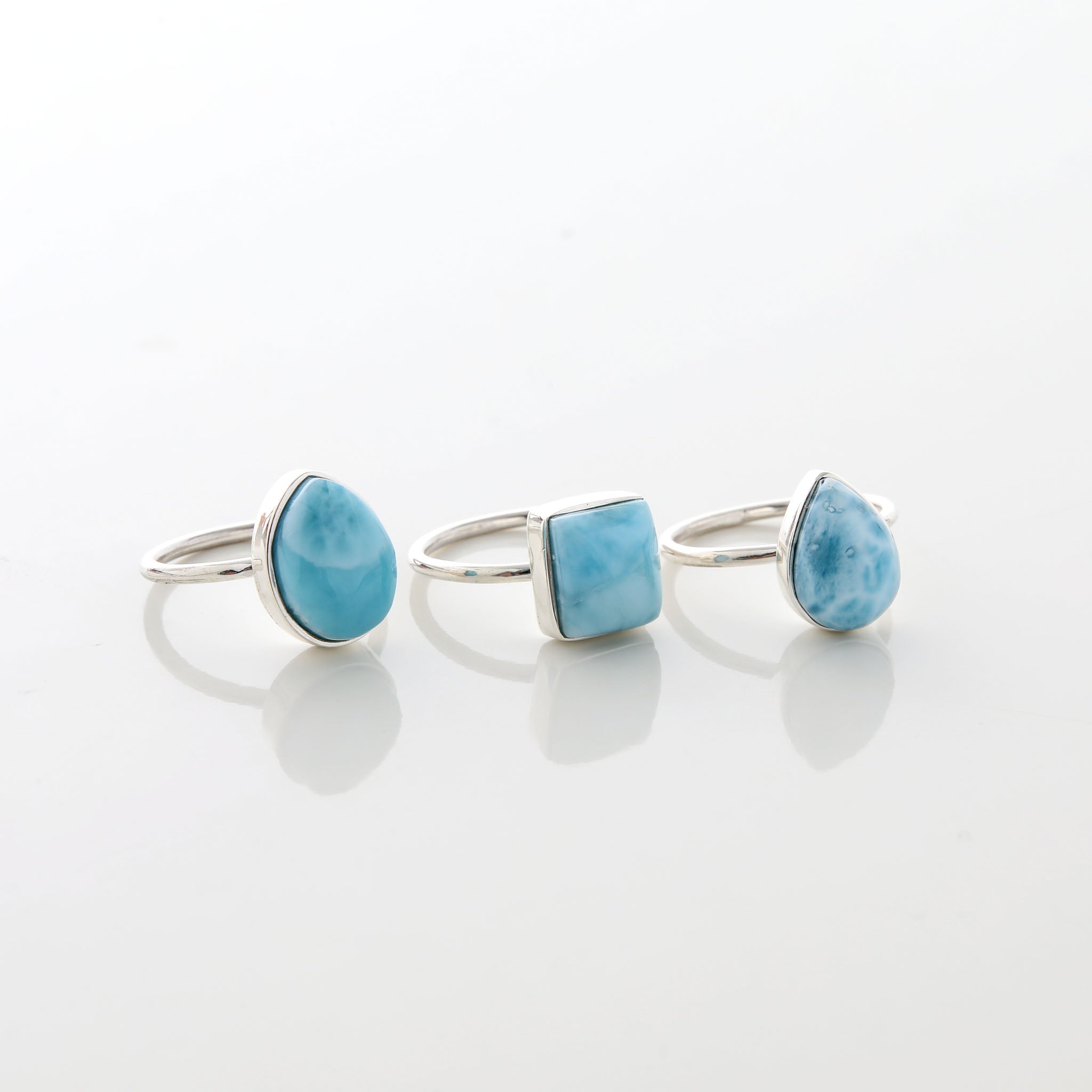 Larimar Ring Trio Paris