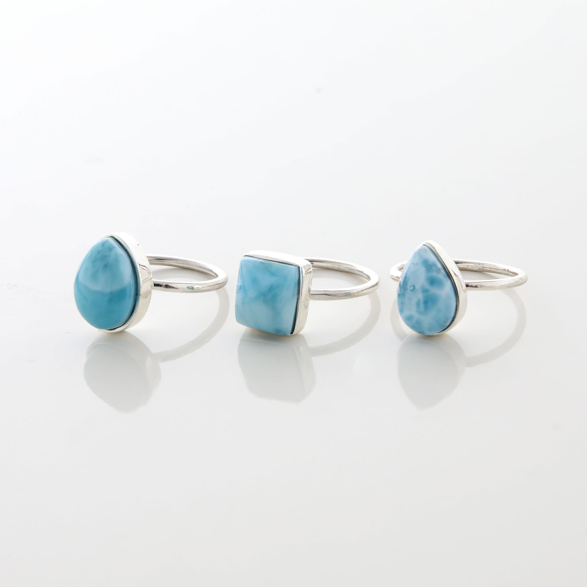 Larimar Ring Trio Paris