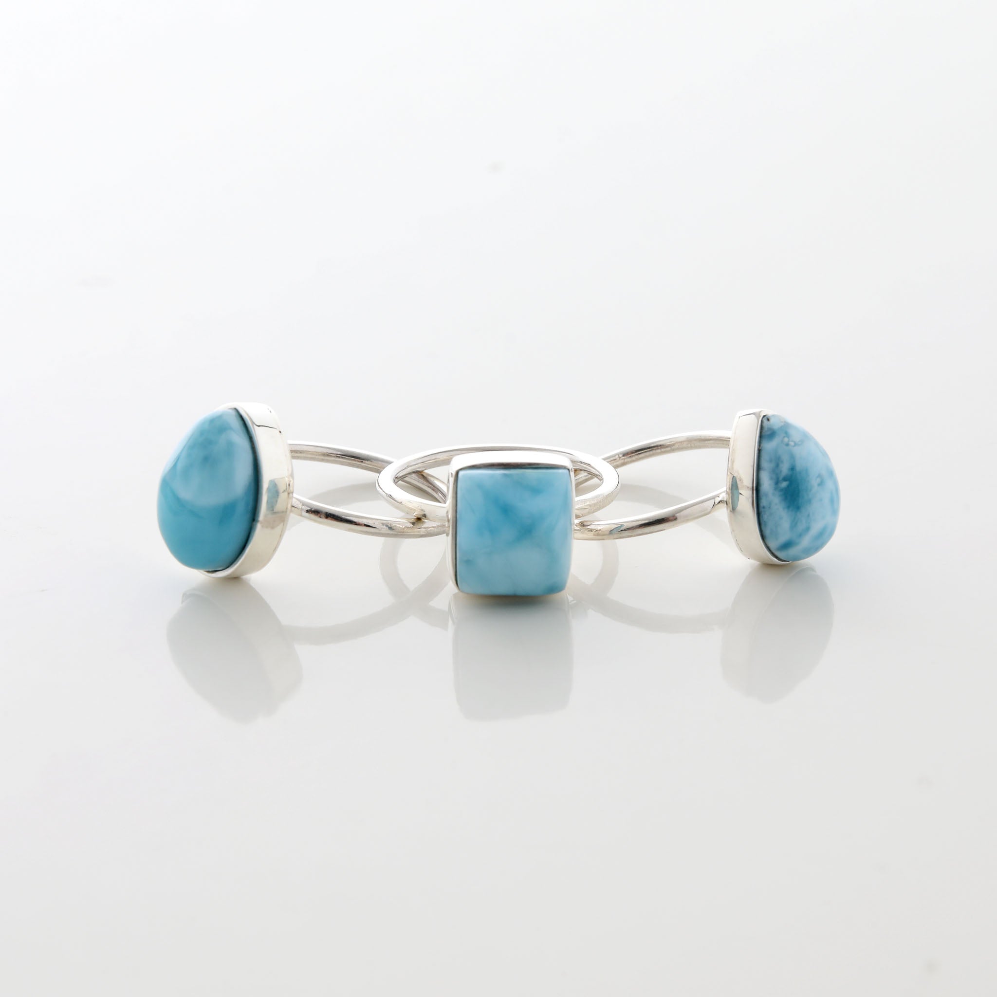 Larimar Ring Trio Paris