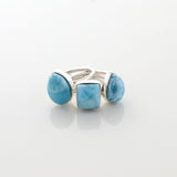 Larimar Ring Trio Paris