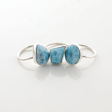 Larimar Ring Trio Paige