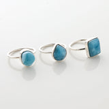 Larimar Ring Trio Piper