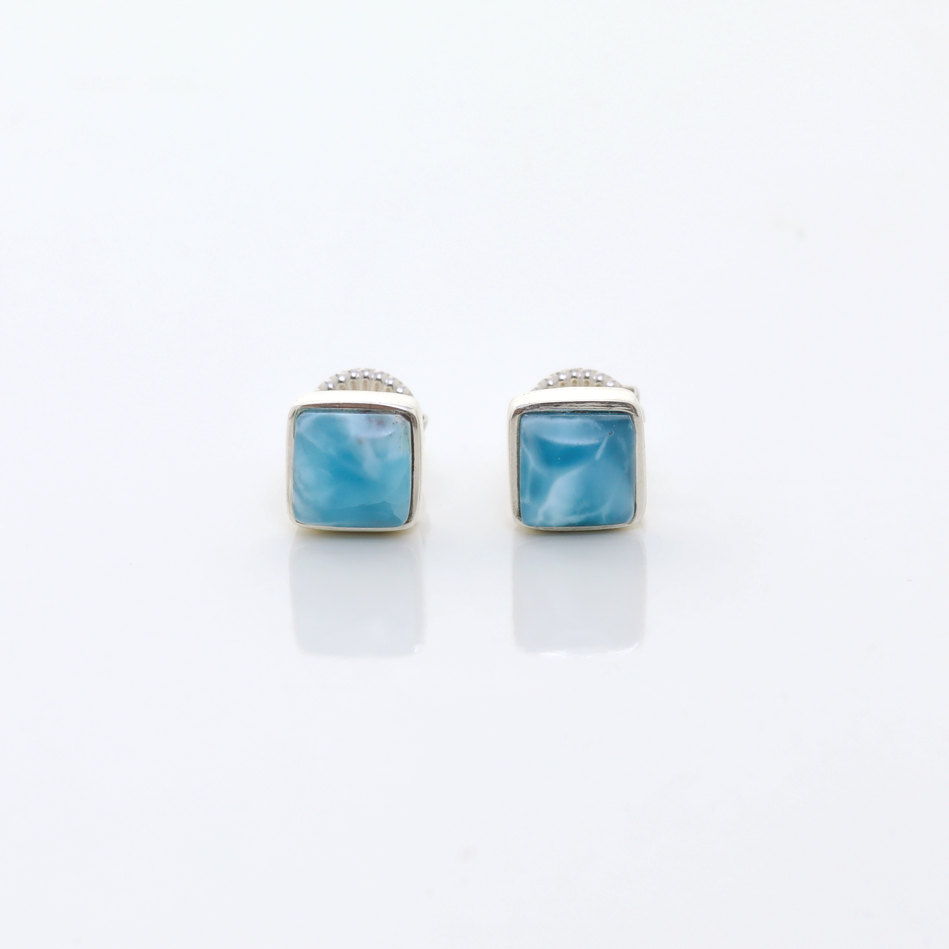 Larimar Studs Remi Square Petite
