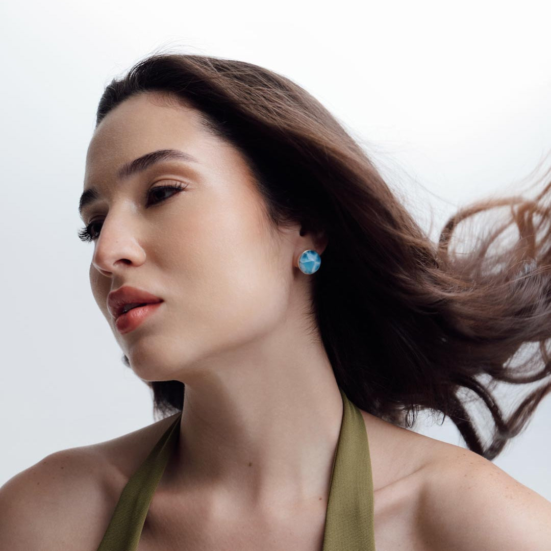 Larimar Earrings Betty