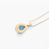 Larimar Gold Vermeil Pendant Josie