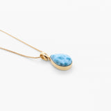 Larimar Gold Vermeil Pendant Journey