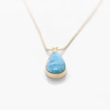 Larimar Gold Vermeil  Pendant Juliet