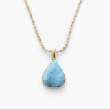 Larimar Gold Vermeil Pendant Alana