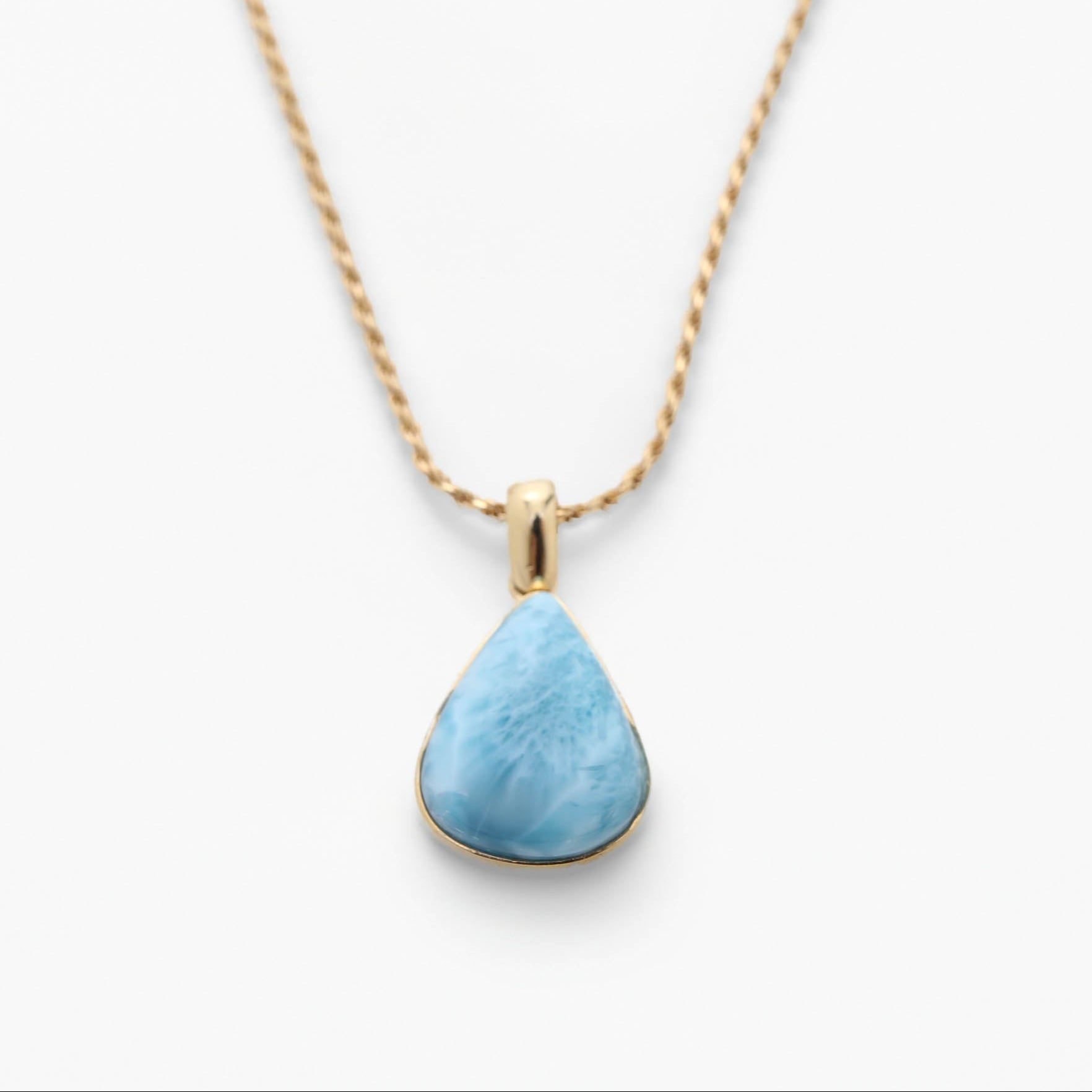 Larimar Gold Vermeil Pendant Alana