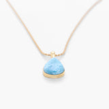 Larimar Gold Vermeil Pendant Alana