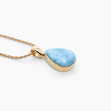 Larimar Gold Vermeil Pendant Alana