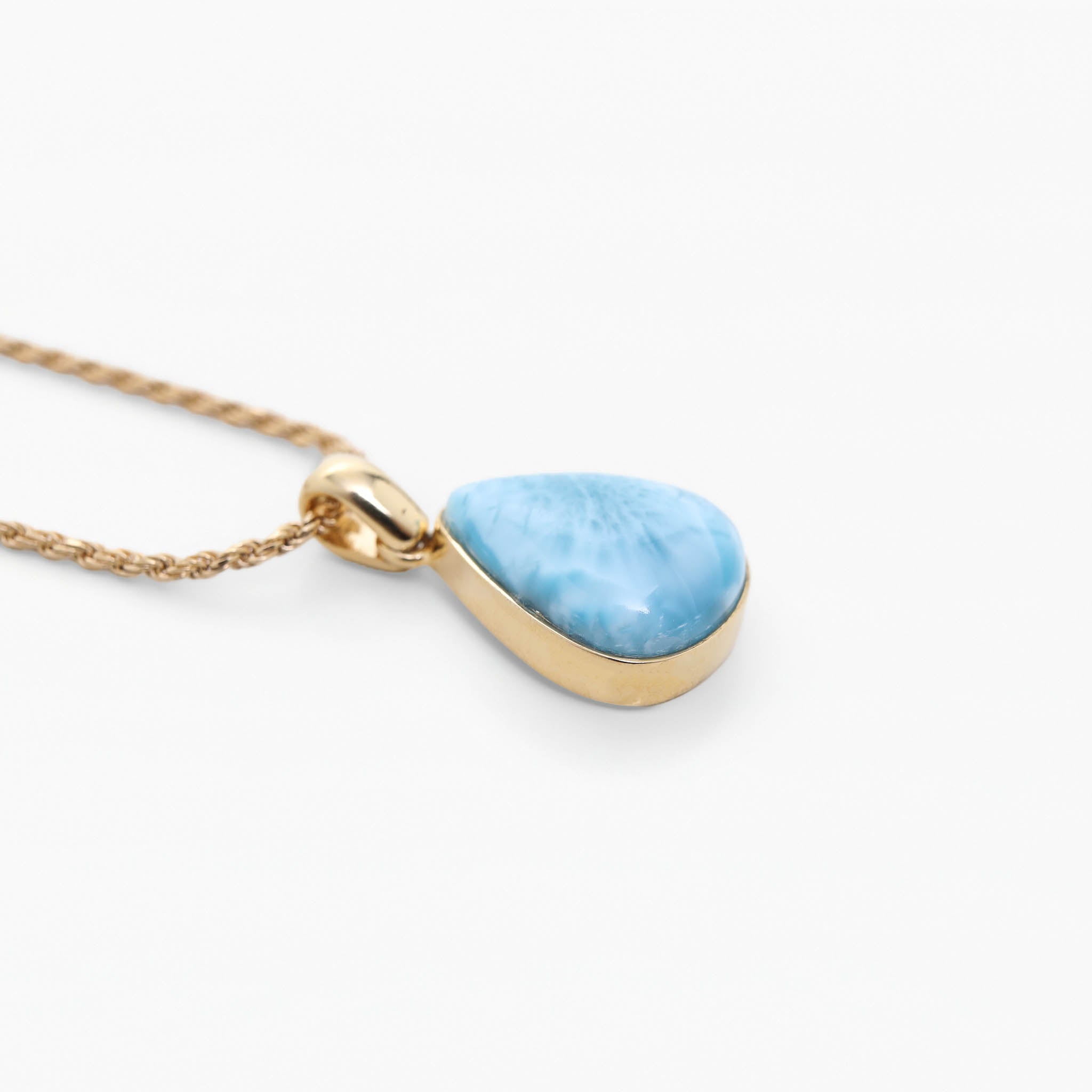 Larimar Gold Vermeil Pendant Alana