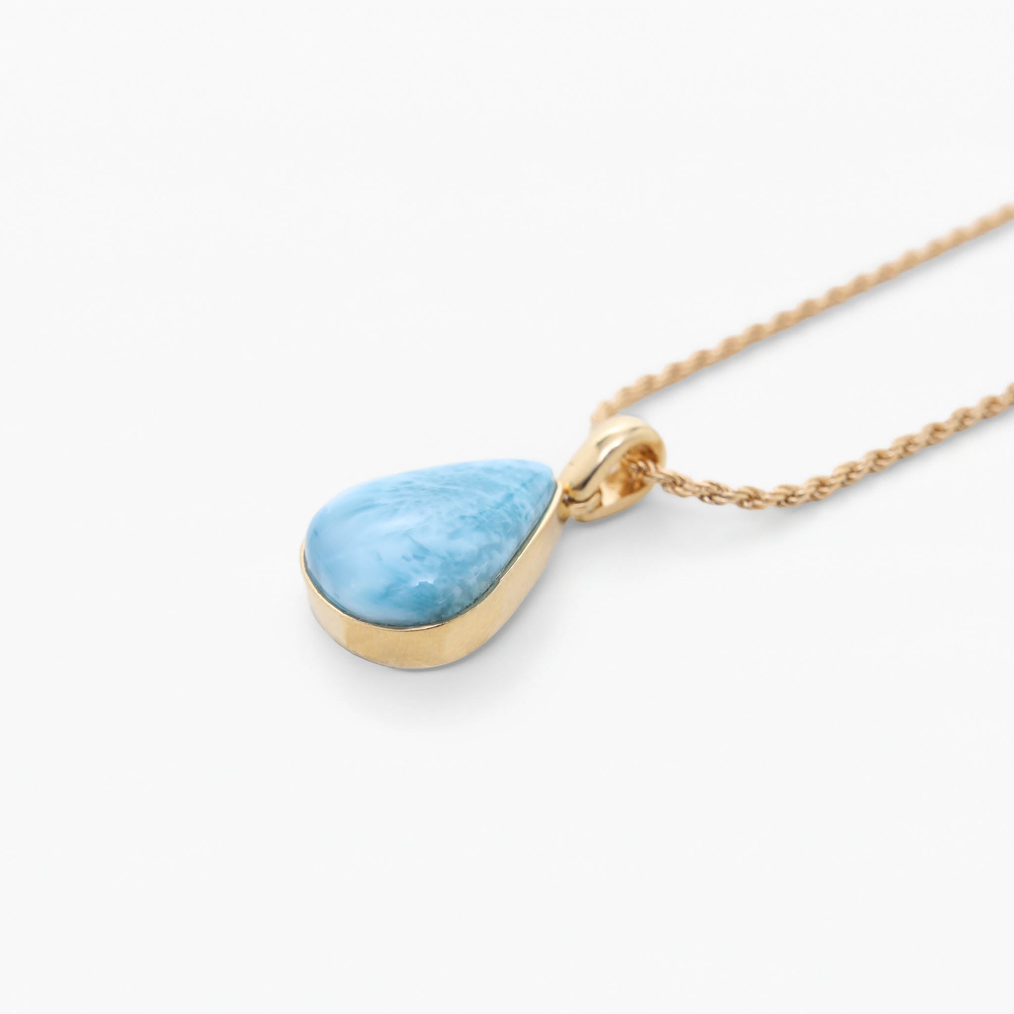 Larimar Gold Vermeil Pendant Alana