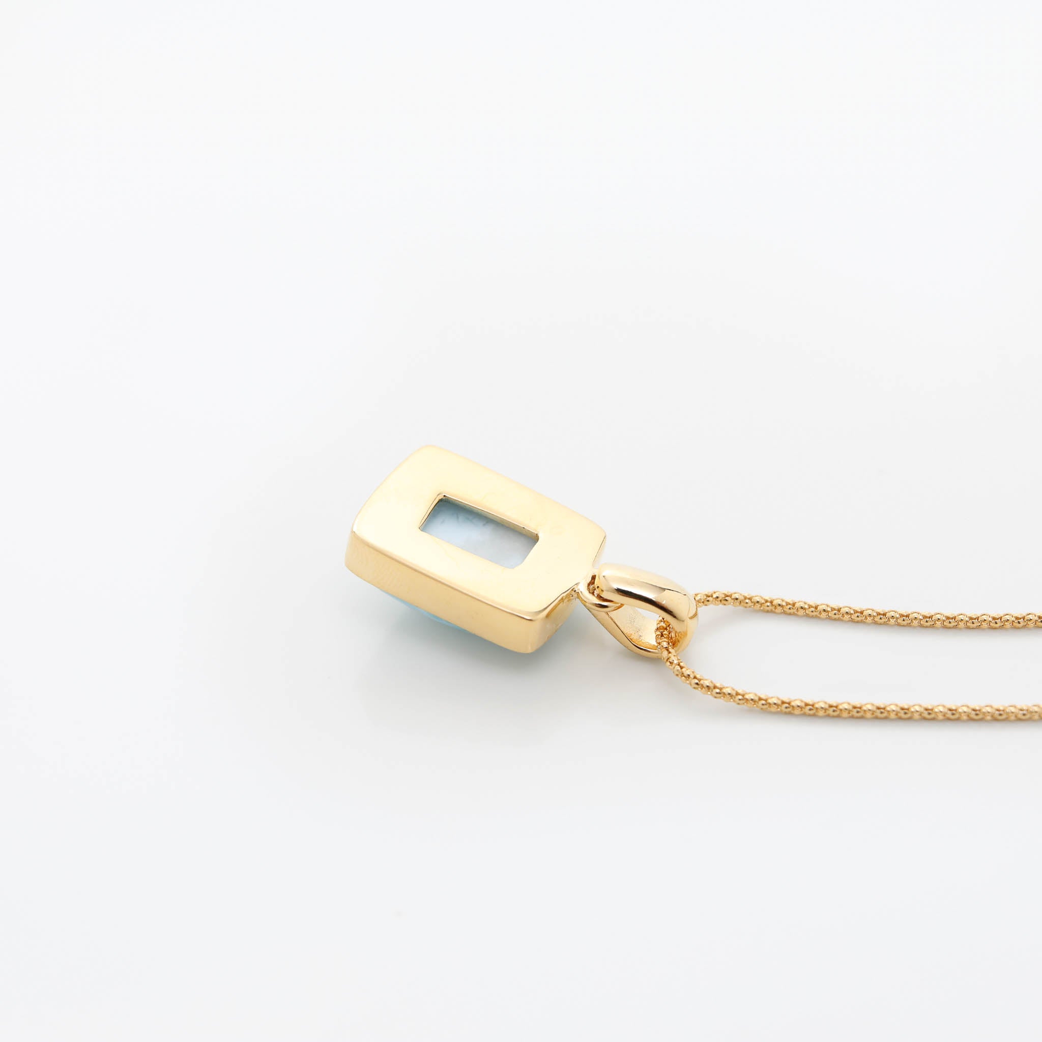 Larimar Gold Vermeil Pendant Eli
