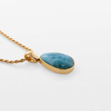 Larimar Gold Vermeil Pendant Jane
