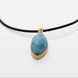 Larimar Gold Vermeil Pendant Jayla
