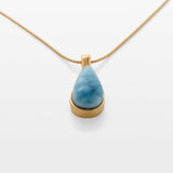 Larimar Gold Vermeil Pendant Judith