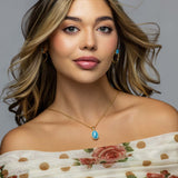 Larimar Gold Vermeil Pendant Jules
