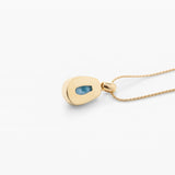 Larimar Gold Vermeil Pendant Kade