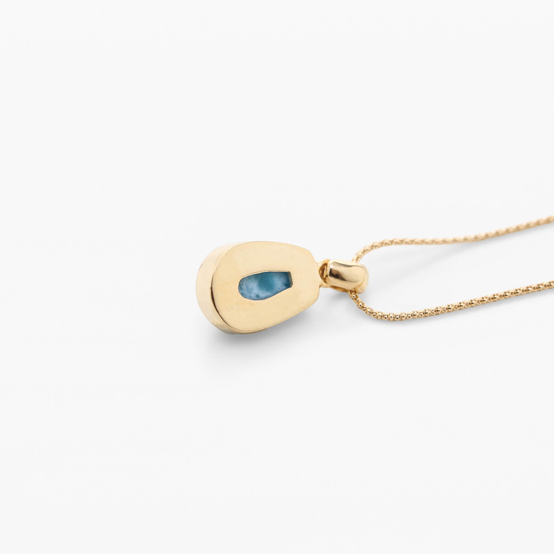 Larimar Gold Vermeil Pendant Kade