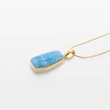 Larimar Gold Vermeil Pendant Kai