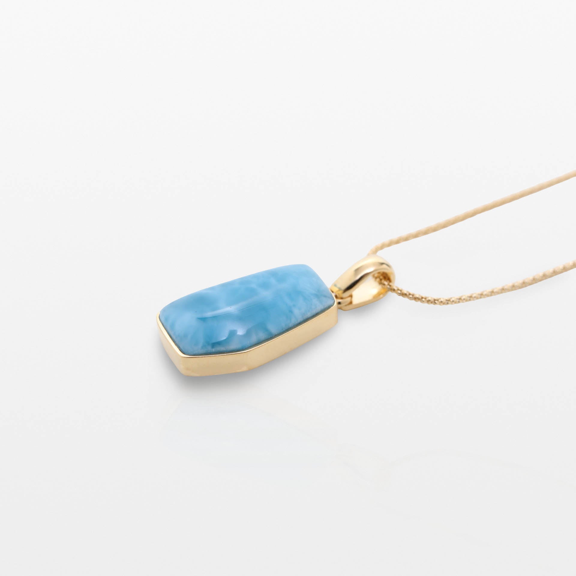 Larimar Gold Vermeil Pendant Kai