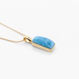 Larimar Gold Vermeil Pendant Kai
