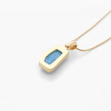 Larimar Gold Vermeil Pendant Kai