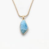 Larimar Gold Vermeil Pendant Kenny