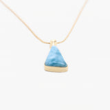 Larimar Gold Vermeil Pendant Khloe