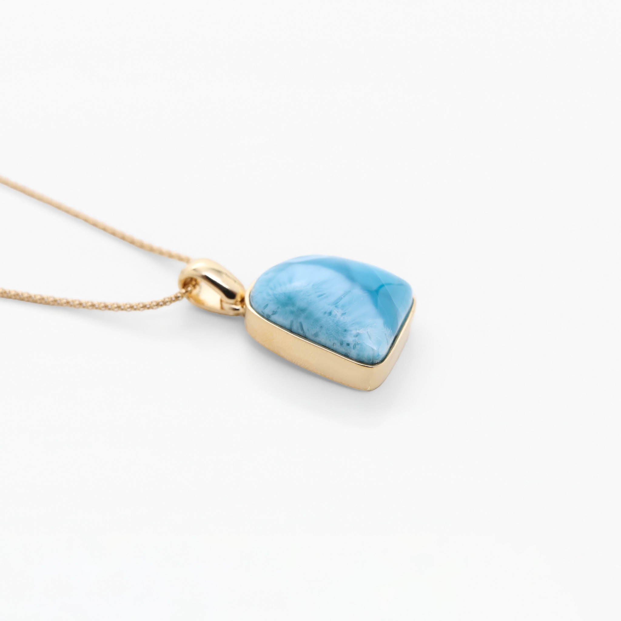 Larimar Gold Vermeil Pendant Knox