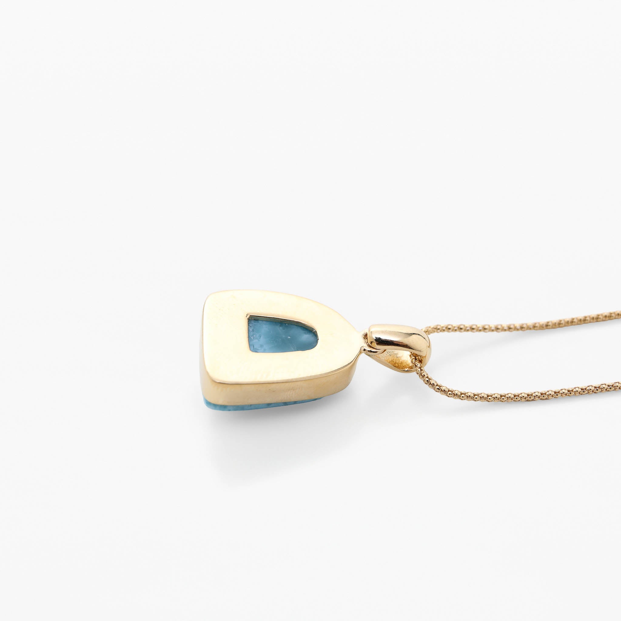 Larimar Gold Vermeil Pendant Knox