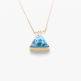 Larimar Gold Vermeil Pendant Oakley