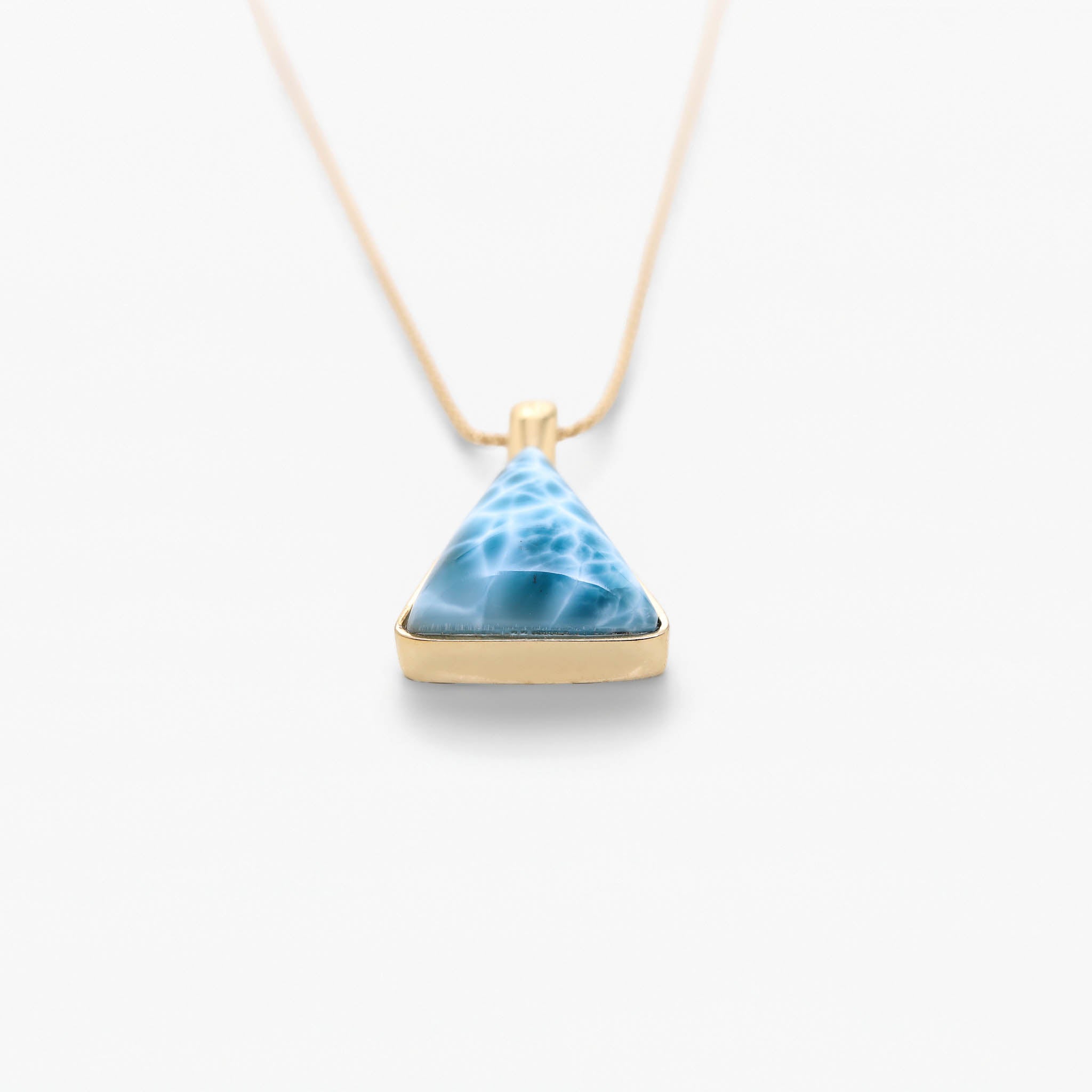 Larimar Gold Vermeil Pendant Oakley