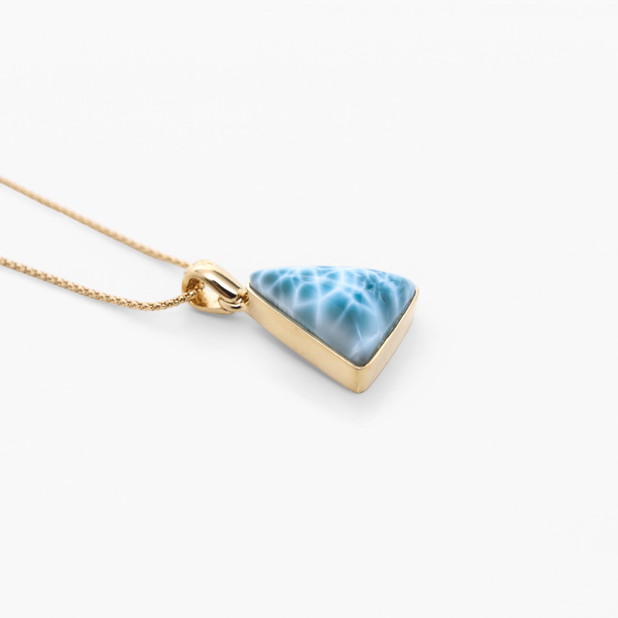 Larimar Gold Vermeil Pendant Oakley