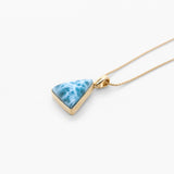 Larimar Gold Vermeil Pendant Oakley