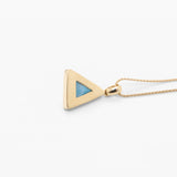 Larimar Gold Vermeil Pendant Oakley