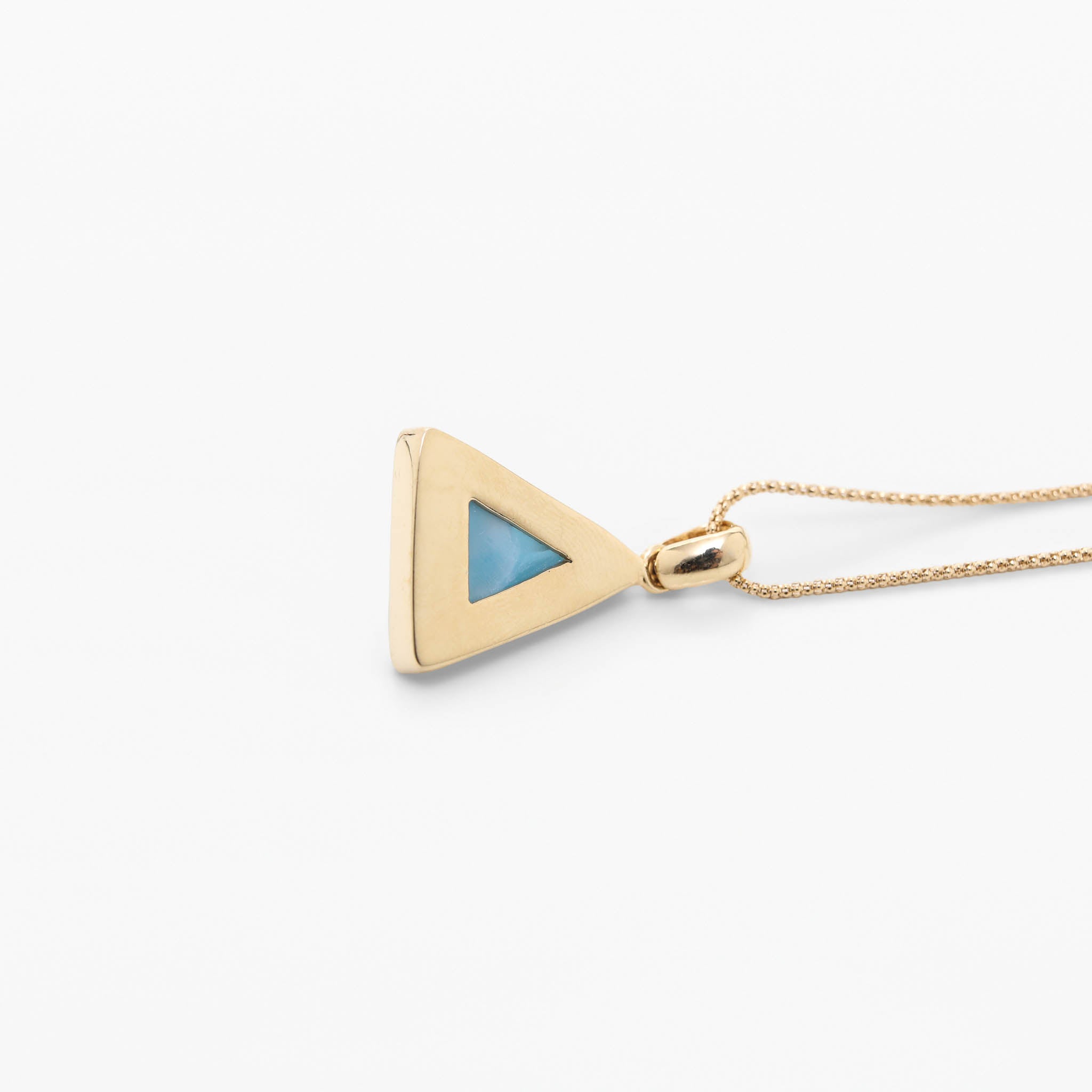 Larimar Gold Vermeil Pendant Oakley