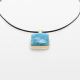 Larimar Gold Vermeil Pendant Orly