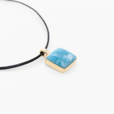 Larimar Gold Vermeil Pendant Orly
